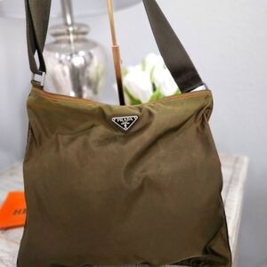 Prada nylon sling bag